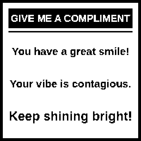 compliment