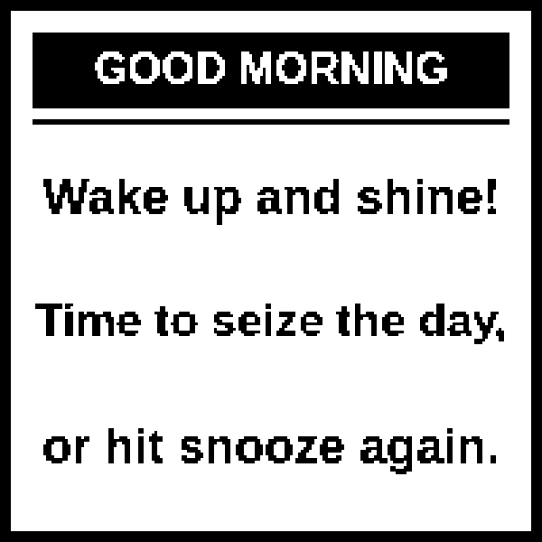 good_morning