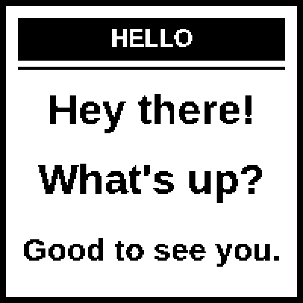 hey
